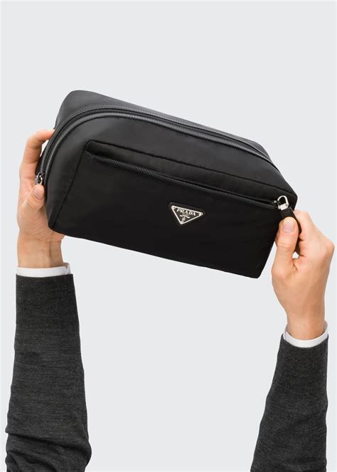 prada mens man bag|Prada toiletry bag men's.